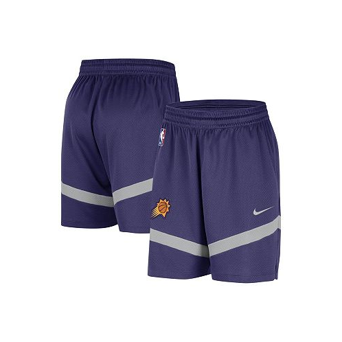 Nike Mens Purple Phoenix Suns On-Court Practice Warmup Performance Shorts