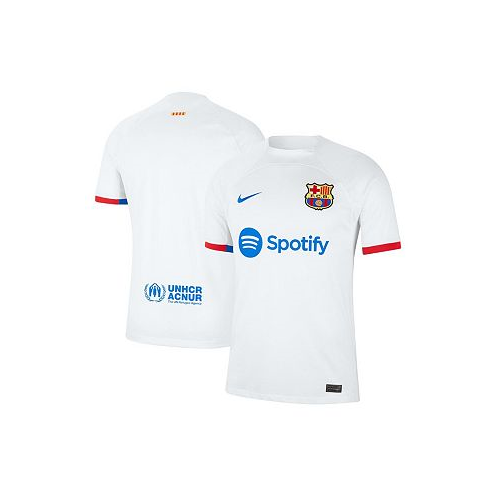 Nike Mens White Barcelona 2023/24 Away Replica Jersey