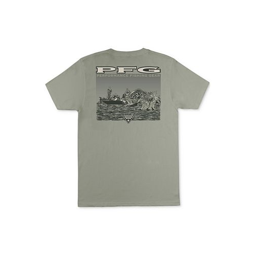 Columbia Mens Saddler Short-Sleeve PFG Graphic T-Shirt