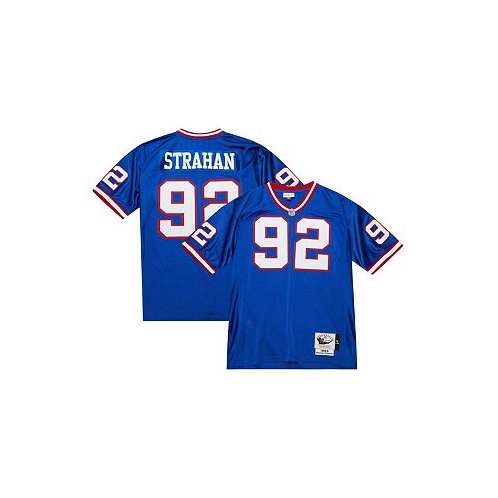 Mitchell & Ness Mens Michael Strahan Royal New York Giants 2004 Authentic Throwback Retired Player Jersey
