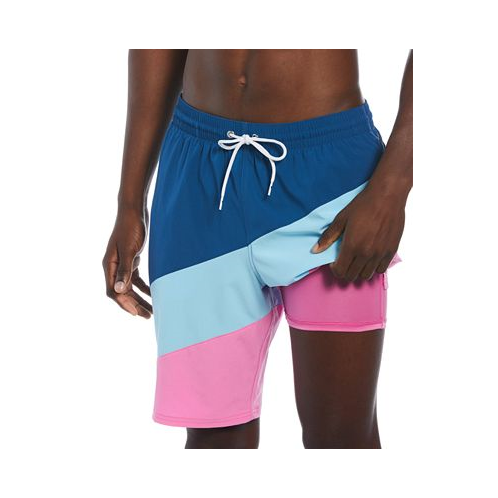 Nike Mens Color Surge Colorblocked 9 Swim Trunks