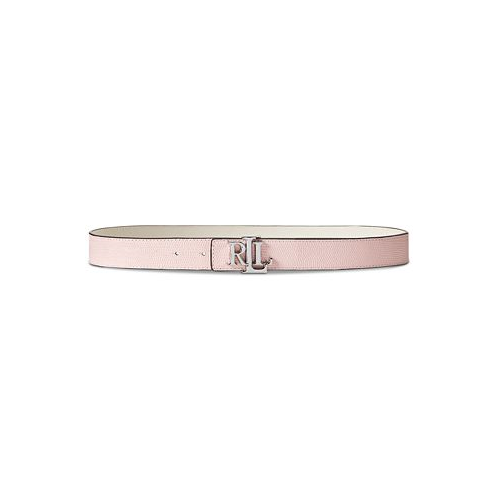 POLO Ralph Lauren Womens Logo Reversible Lizard-Embossed Belt