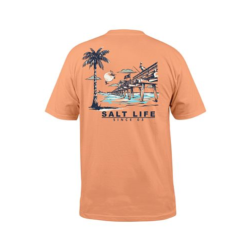 Salt Life Mens Pierside Graphic Short-Sleeve T-Shirt