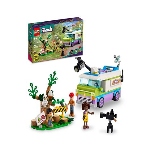 LEGO Friends 41749 Newsroom Van Toy Vehicle Building Set