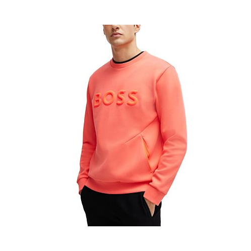 Hugo Boss Mens 3D-Moulded Logo Sweatshirt