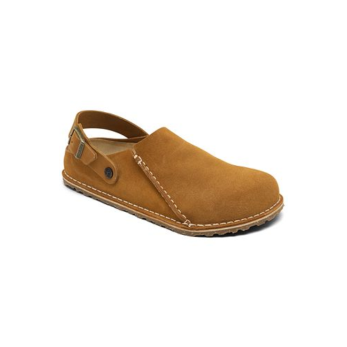 Birkenstock Mens Lutry 365 Suede Clogs from Finish Line