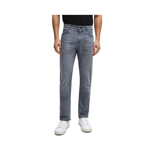 Hugo Boss Mens Comfort-Stretch Slim-Fit Jeans