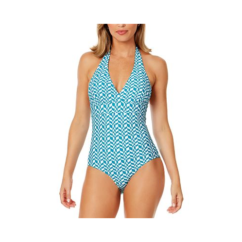 Anne Cole Womens Marilyn Printed One-Piece Swimsuit