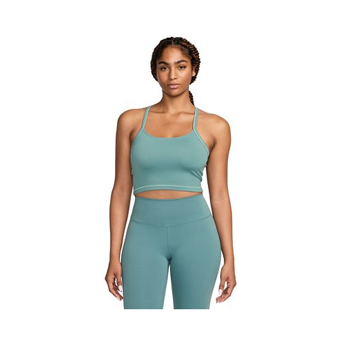 Nike Womens One Fitted Dri-FIT Cropped Tank Top