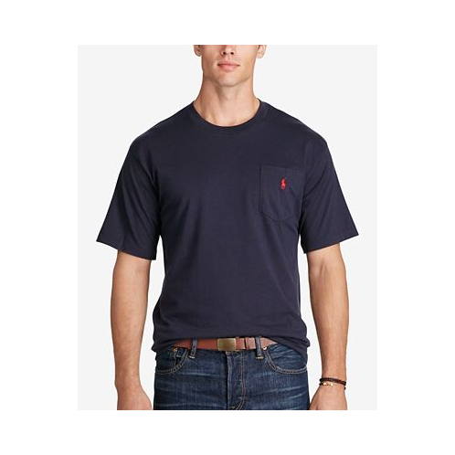 Polo Ralph Lauren Mens Big & Tall Crew-Neck Pocket T-Shirt
