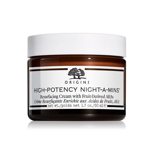 Origins High-Potency Night-A-Mins Resurfacing Cream with Fruit-Derived AHAs 1.7 oz.