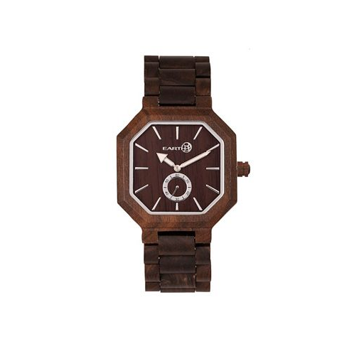Earth Wood Acadia Wood Bracelet Watch Brown 43Mm