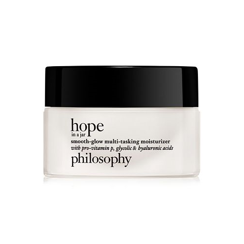 Philosophy Hope In A Jar Smooth-Glow Multi-Tasking Moisturizer With Pro-Vitamin P Glycolic & Hyaluronic Acids 0.5 oz.