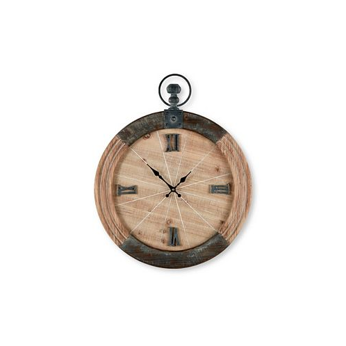 Art For The Home Wood Pocket Watch Clock Wall Art