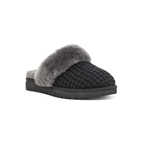 UGG Womens Cozy Faux-Shearling Slippers