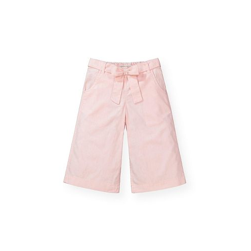 Hope & Henry Baby Girls Wide Leg Cropped Pant