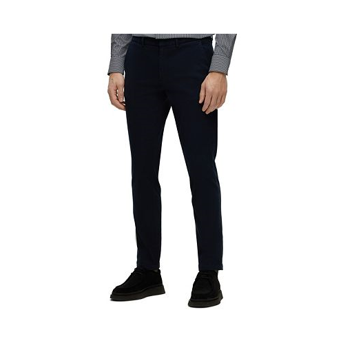Hugo Boss Mens Slim-Fit Chinos in a Stretch-Cotton Blend