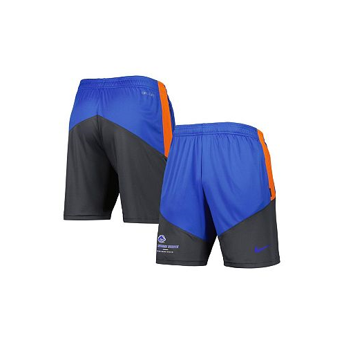Nike Mens Royal Anthracite Boise State Broncos Performance Player Shorts