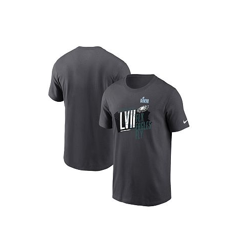 Nike Big Boys Anthracite Philadelphia Eagles Super Bowl LVII Local T-shirt