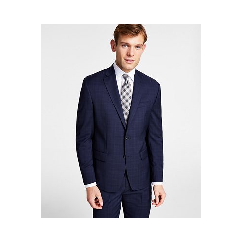Michael Kors Mens Classic-Fit Stretch Wool-Blend Suit Jacket