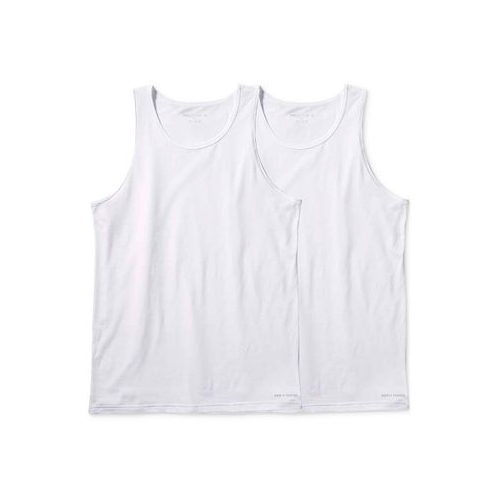 Pair of Thieves Mens SuperSoft Cotton Stretch Tank Undershirt 2 Pack