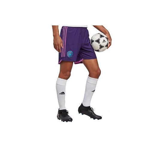 Adidas Mens Purple Charlotte FC AEROREADY Authentic Shorts