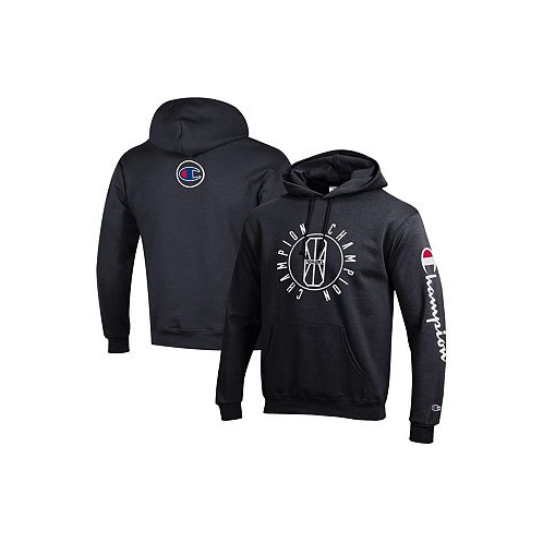 Champion Mens and Womens Black NBA 2K League In-Game Logo Powerblend Pullover Hoodie