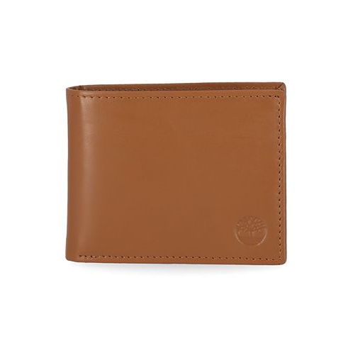 Timberland Mens Cloudy Contrast Passcase Leather Wallet