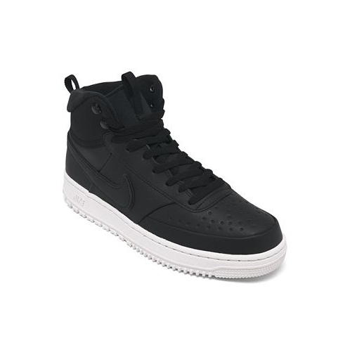 Nike Mens Court Vision Mid Winter Sneakers from Finish Line
