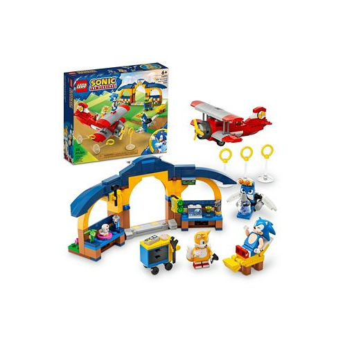 LEGO Sonic The Hedgehog 76991 Tails Workshop and Tornado Plane Toy Building Set
