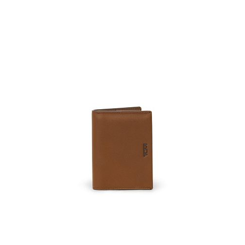 TUMI Mens Nassau L-Fold Leather Wallet