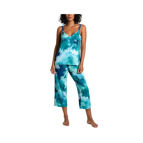 Linea Donatella Womens 2-Pc. Clement Cropped Pajamas Set