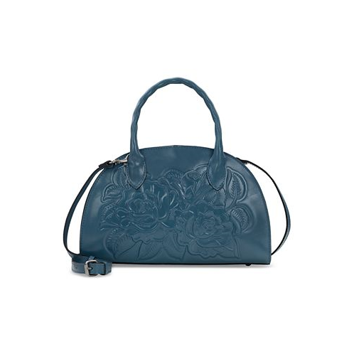 Patricia Nash Angelina Small Leather Top Handle Bag