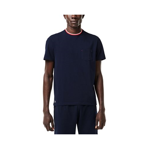 Lacoste Mens Tipped Neck Underwear T-Shirt