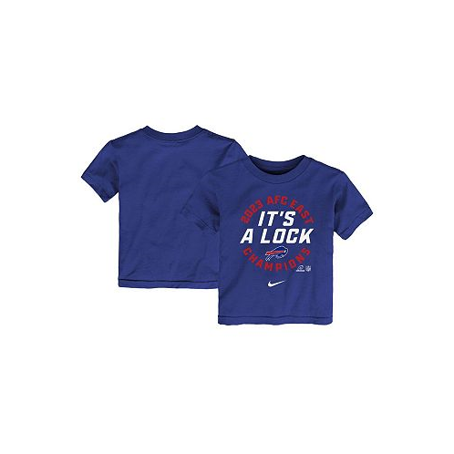 Nike Toddler Boys and Girls Royal Buffalo Bills 2023 AFC East Division Champions Locker Room Trophy Collection T-Shirt