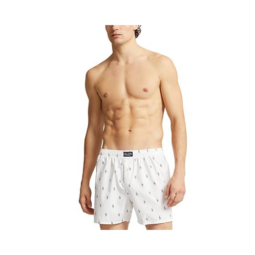 Polo Ralph Lauren Mens Printed Woven Boxer Shorts