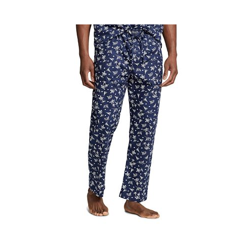 Polo Ralph Lauren Mens Cotton Printed Pajama Pants