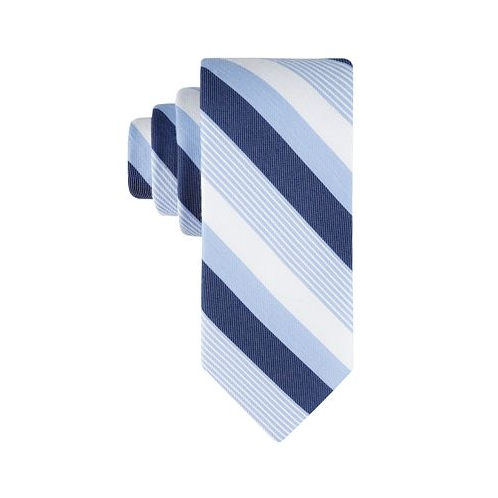 Tommy Hilfiger Mens Bianco Classic Stripe Tie