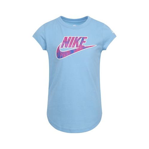 Nike Little Girls Logo Short Sleeve Tee