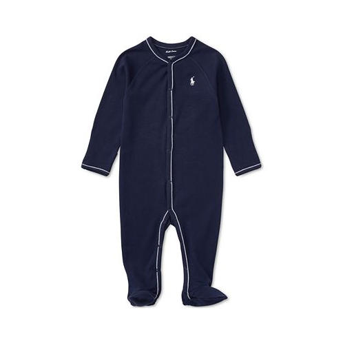Polo Ralph Lauren Baby Boys Cotton Footed Coverall