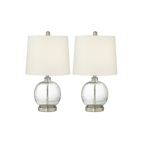 Kathy Ireland Pacific Coast Set of 2 Saxby Table Lamps