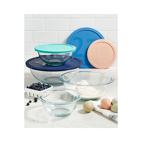 Pyrex Mixing Bowl Set with Assorted Lids