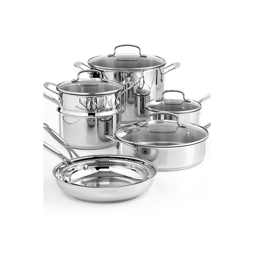 Cuisinart Chefs Classic Stainless Steel 11 Piece Cookware Set