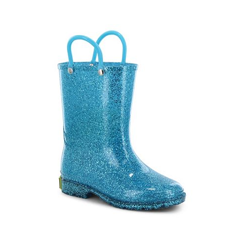 Western Chief Big Girls Glitter Rain Boot