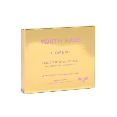 Skin Gym Youth Haus Glow & Go Gold Eye Recovery Patches 5-Pk.