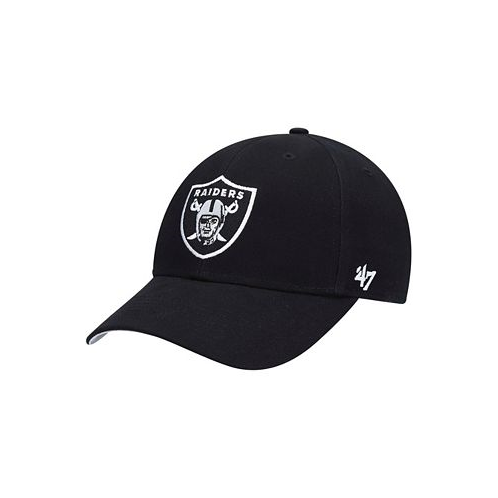 47 Brand Little Boys and Girls Black Las Vegas Raiders Basic MVP Adjustable Hat