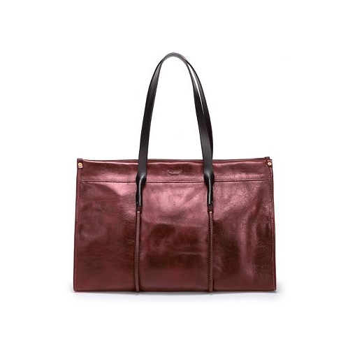 OLD TREND Womens Genuine Leather Spring Hill Duffel Bag