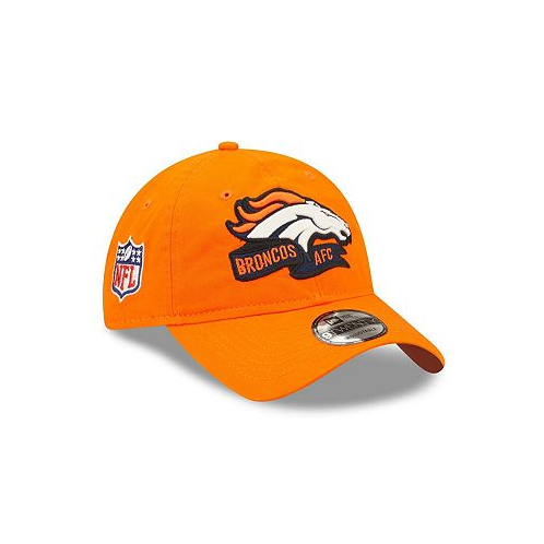 New Era Big Boys Orange Denver Broncos 2022 Sideline Adjustable 9TWENTY Hat