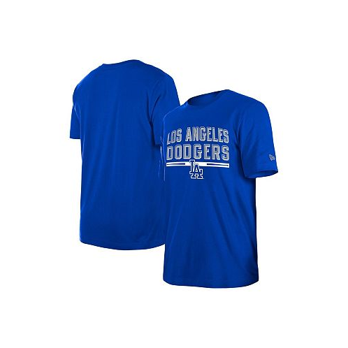 New Era Mens Royal Los Angeles Dodgers Batting Practice T-shirt