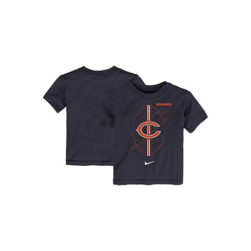 Nike Toddler Boys and Girls Navy Chicago Bears Icon T-shirt